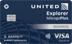 united explorer business credit card